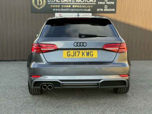Audi A3 2017 2.0 Tdi S Line Sportback S Tronic GJ17KWG Grey #6