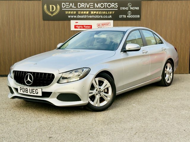 Mercedes-Benz C Class 2018 2.1 C220d Se Executive Edition Saloon Die Silver #3