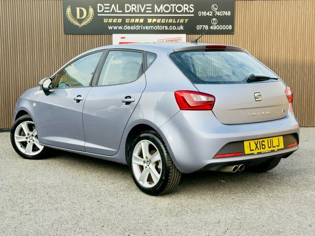 Seat Ibiza 2016 1.0 Ecotsi Fr Hatchback Dsg Euro 6 Silver #5