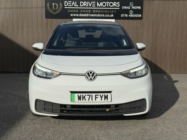 Volkswagen ID.3 2021 Pro Performance 58Kwh Life Hatchback Elec White #2