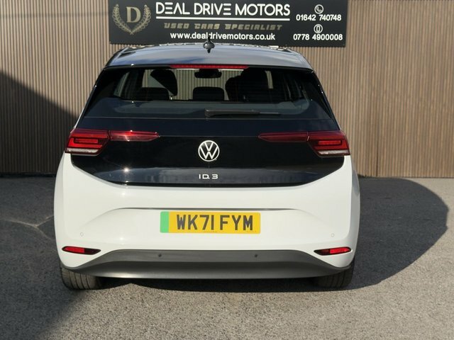 Volkswagen ID.3 2021 Pro Performance 58Kwh Life Hatchback Elec White #6
