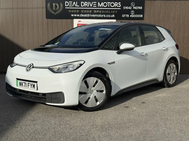 Volkswagen ID.3 2021 Pro Performance 58Kwh Life Hatchback Elec White #3