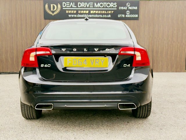 Volvo S60 2014 2.0 D4 Business Edition Saloon Gea Black #6