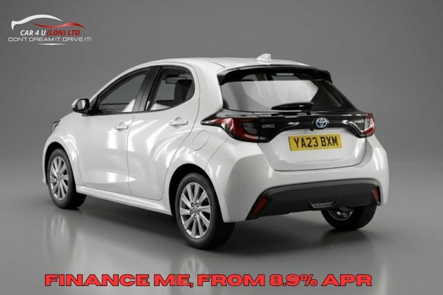 Toyota Yaris Vvt-h Icon Hatchback YA23BXM White #5