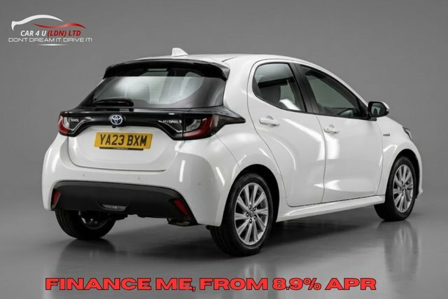 Toyota Yaris Vvt-h Icon Hatchback YA23BXM White #4