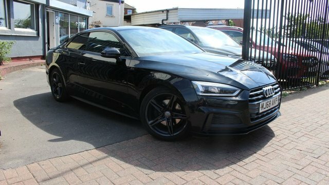 Audi A5 Tfsi S Line Coupe MJ68AKP Black #3