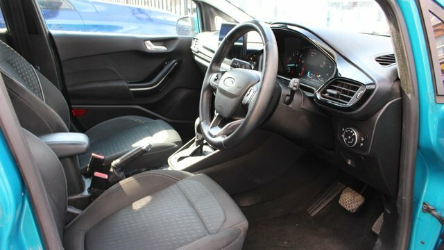 Ford Fiesta Ecoboost Gpf Titanium Hatchback AE68KMO Blue #3