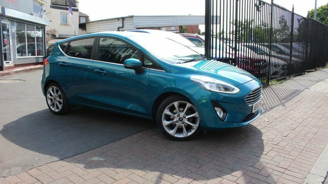 Ford Fiesta Ecoboost Gpf Titanium Hatchback AE68KMO Blue