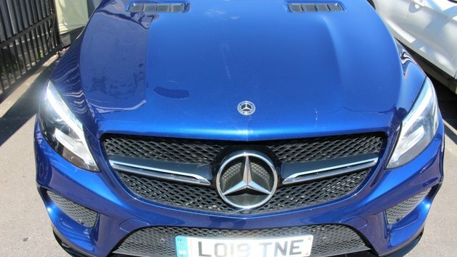 Mercedes-Benz GLE Class 4X4 3.0 Gle450h Mhev Amg Line G-tronic 4Matic Euro Blue #37