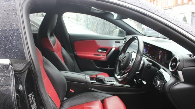 Mercedes-Benz CLA Class Cla200 Amg Line Coupe Black #2