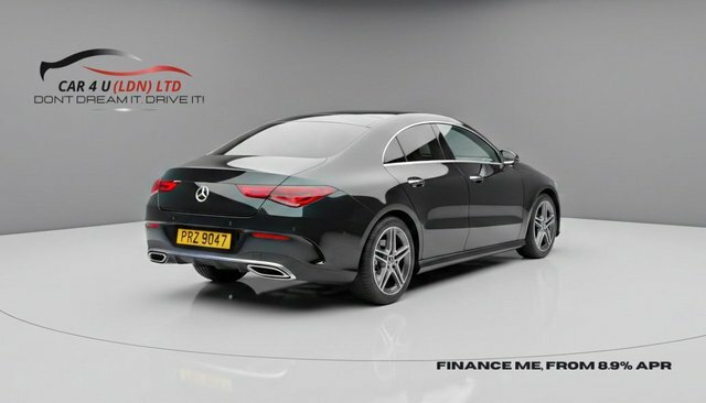 Mercedes-Benz CLA Class Cla200 Amg Line Coupe Black #4