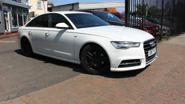Audi A6 Saloon Tdi Ultra S Line White