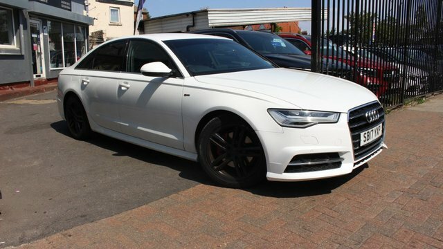 Audi A6 Saloon Tdi Ultra S Line White #4