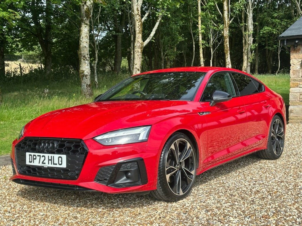 Audi A5 2L Black Edition DP72HLO Red #5