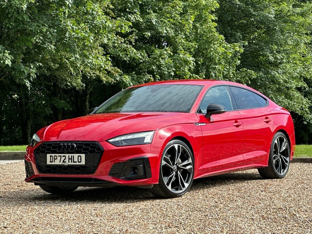Audi A5 2L Black Edition DP72HLO Red