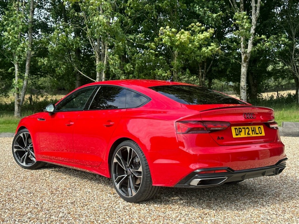 Audi A5 2L Black Edition DP72HLO Red #6