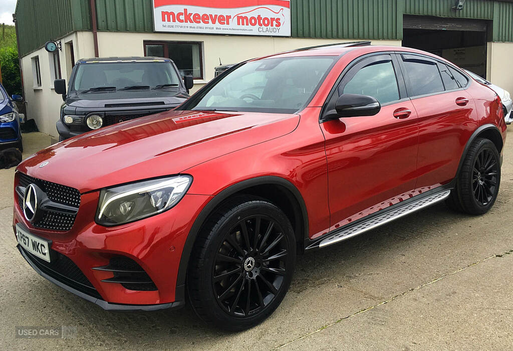 Mercedes-Benz GLC Class Glc 250D 4Matic Amg Line Prem Plus 9G-tronic Red