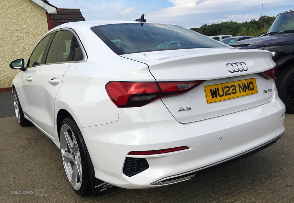 Audi A3 35 Tdi Sport S Tronic White #6