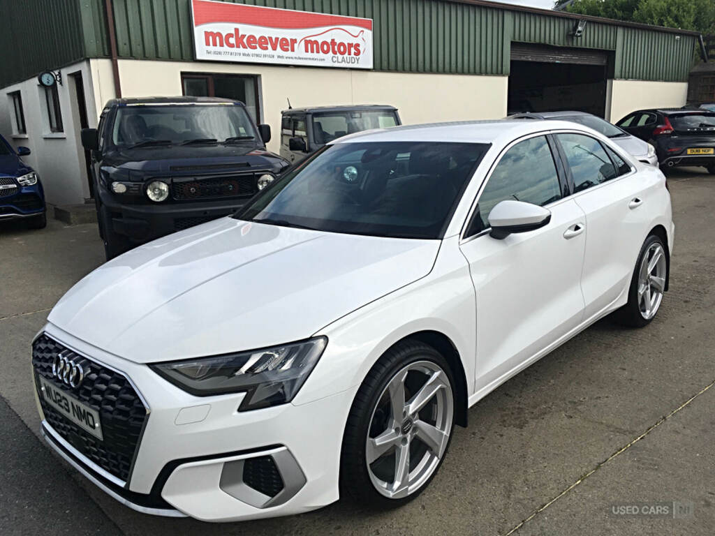 Audi A3 35 Tdi Sport S Tronic White #2