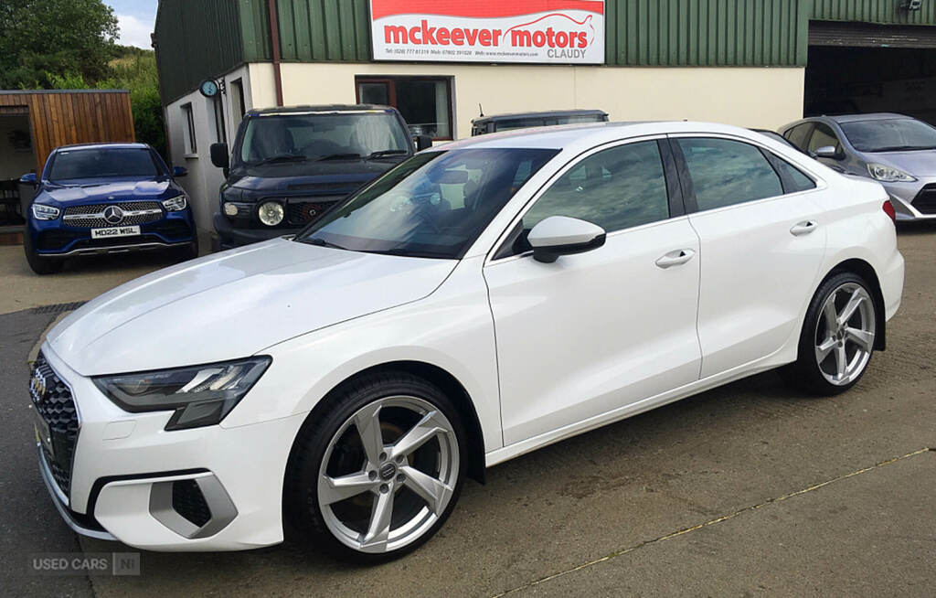Audi A3 35 Tdi Sport S Tronic White #3