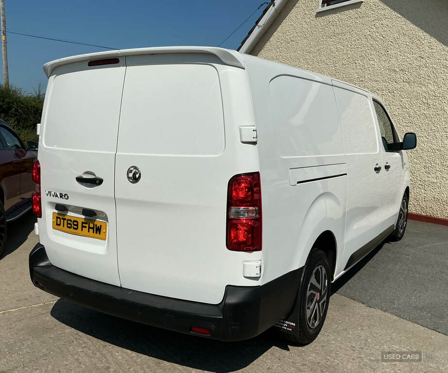 Vauxhall Vivaro 3100 2.0D 120Ps Edition H1 Van White #5