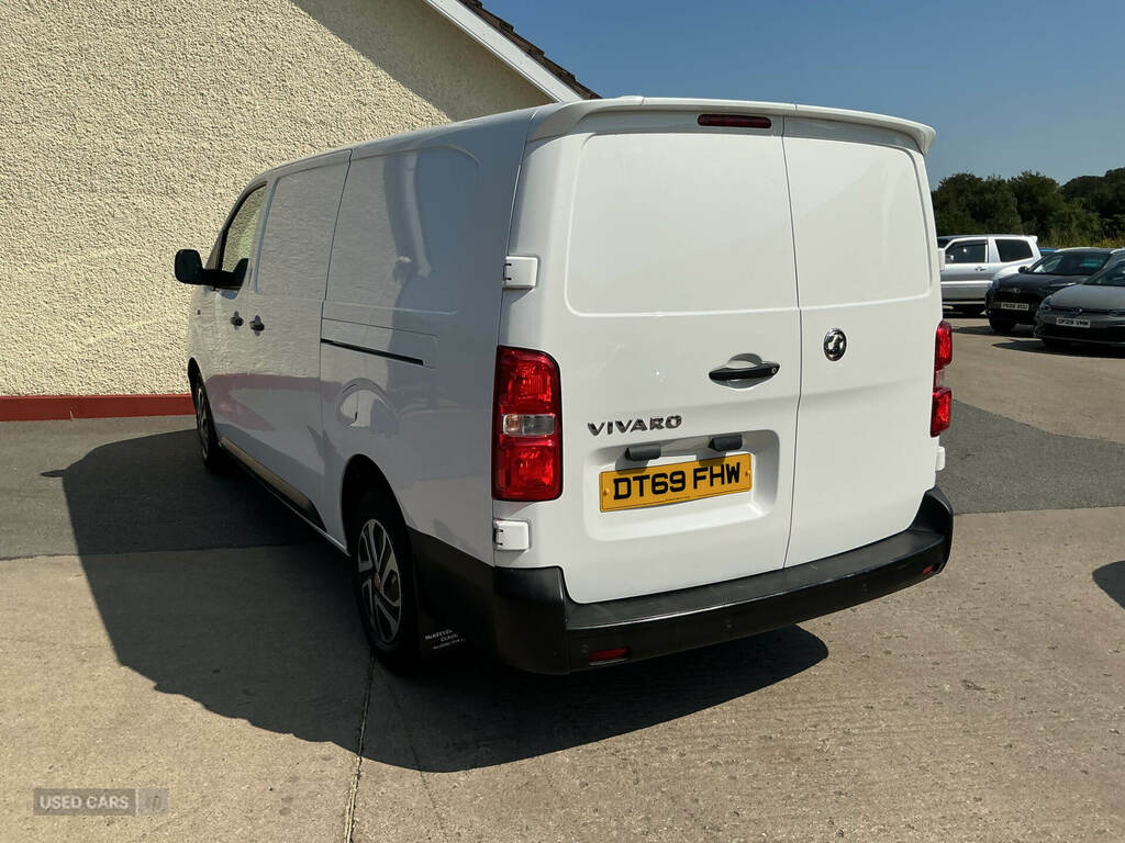 Vauxhall Vivaro 3100 2.0D 120Ps Edition H1 Van White #3