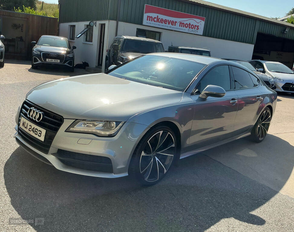 Audi A7 3.0 Tdi Quattro Black Ed S Tronic 5 Seat Grey