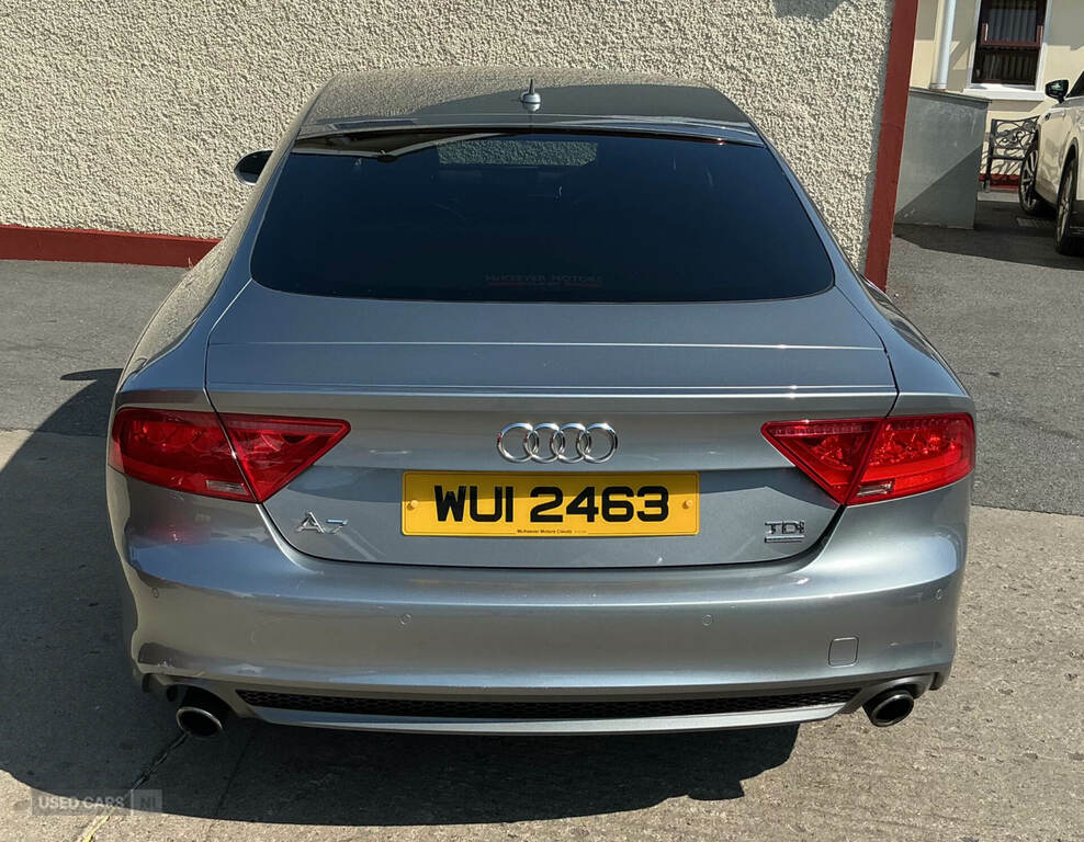 Audi A7 3.0 Tdi Quattro Black Ed S Tronic 5 Seat Grey #4