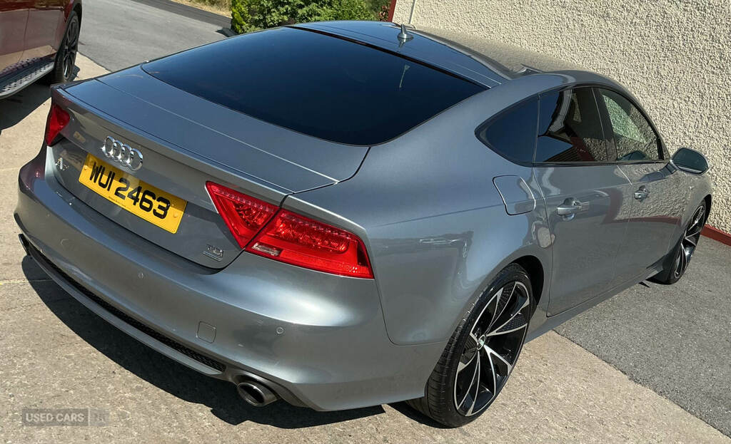 Audi A7 3.0 Tdi Quattro Black Ed S Tronic 5 Seat Grey #5