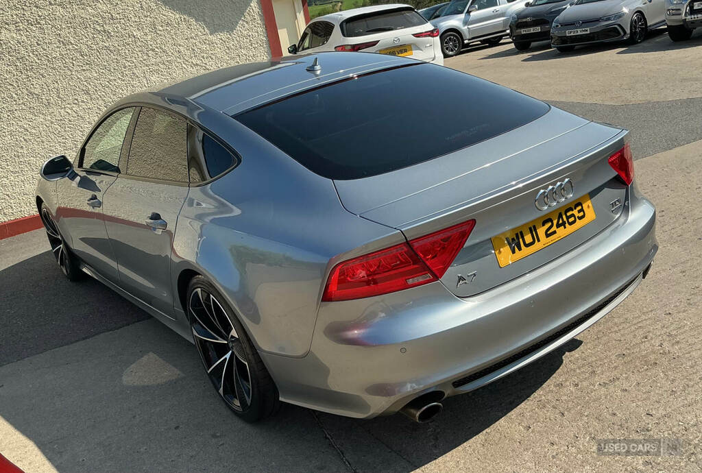 Audi A7 3.0 Tdi Quattro Black Ed S Tronic 5 Seat Grey #3