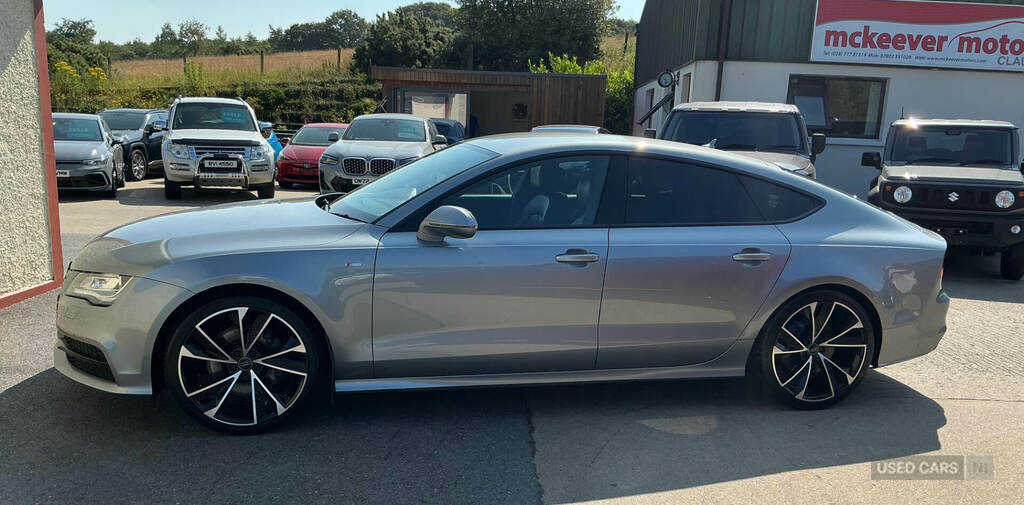 Audi A7 3.0 Tdi Quattro Black Ed S Tronic 5 Seat Grey #2