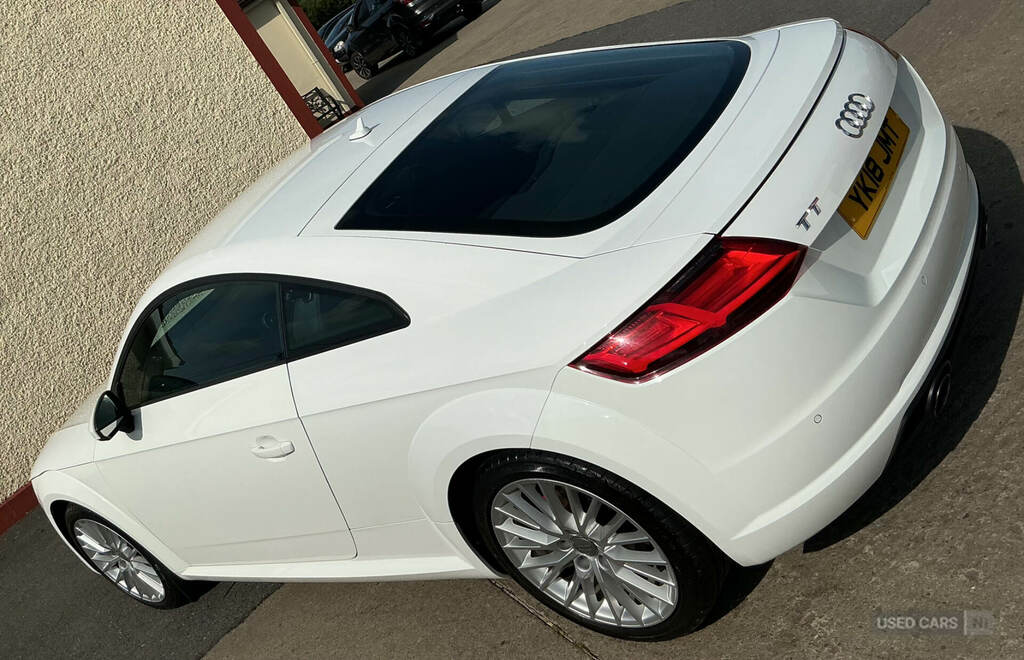 Audi TT 1.8T Fsi Sport White #3