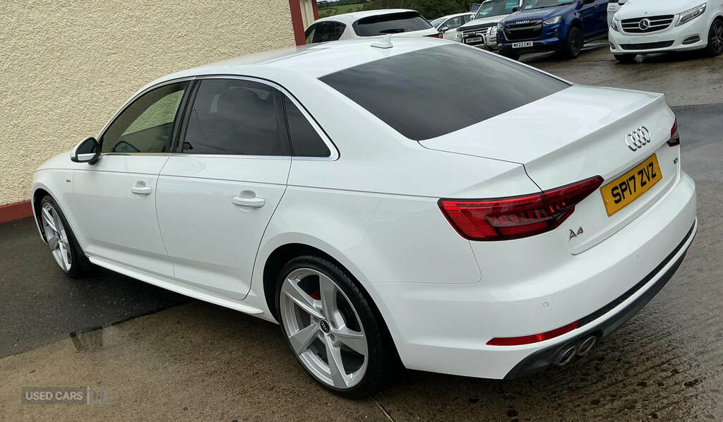 Audi A4 2.0 Tdi 190 S Line S Tronic White #3