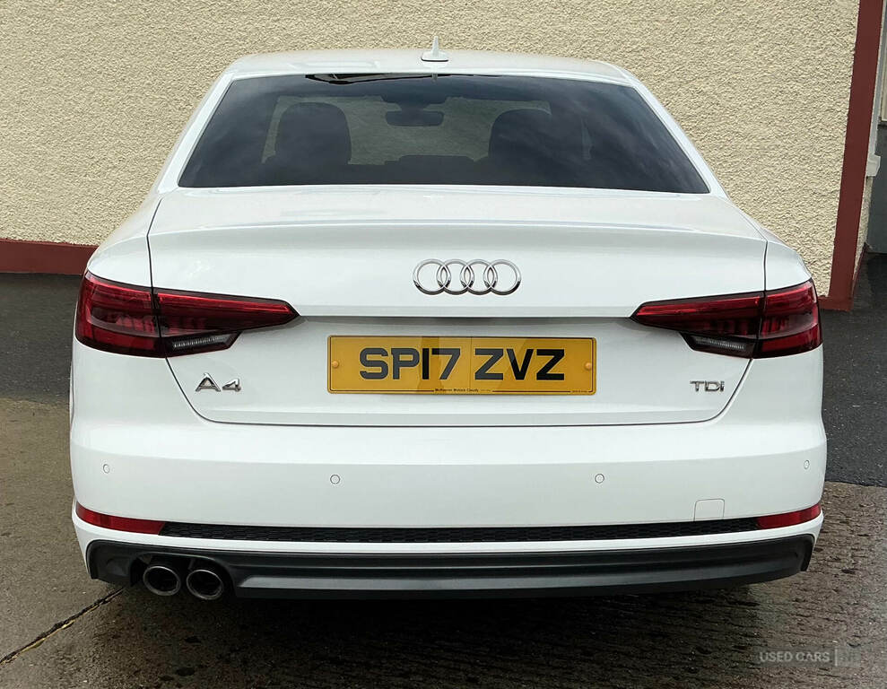 Audi A4 2.0 Tdi 190 S Line S Tronic White #4