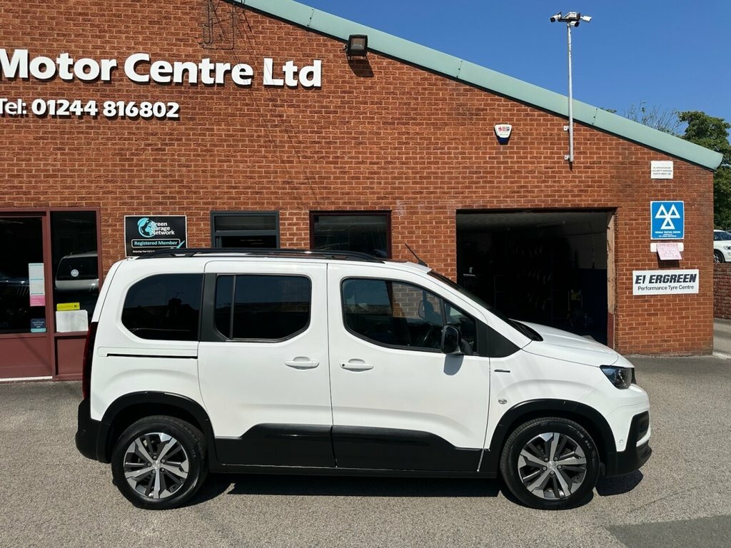 Peugeot Rifter 1.5L Gt Line White #3