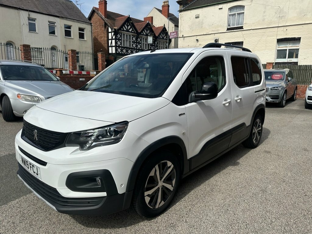 Peugeot Rifter 1.5L Gt Line White #2