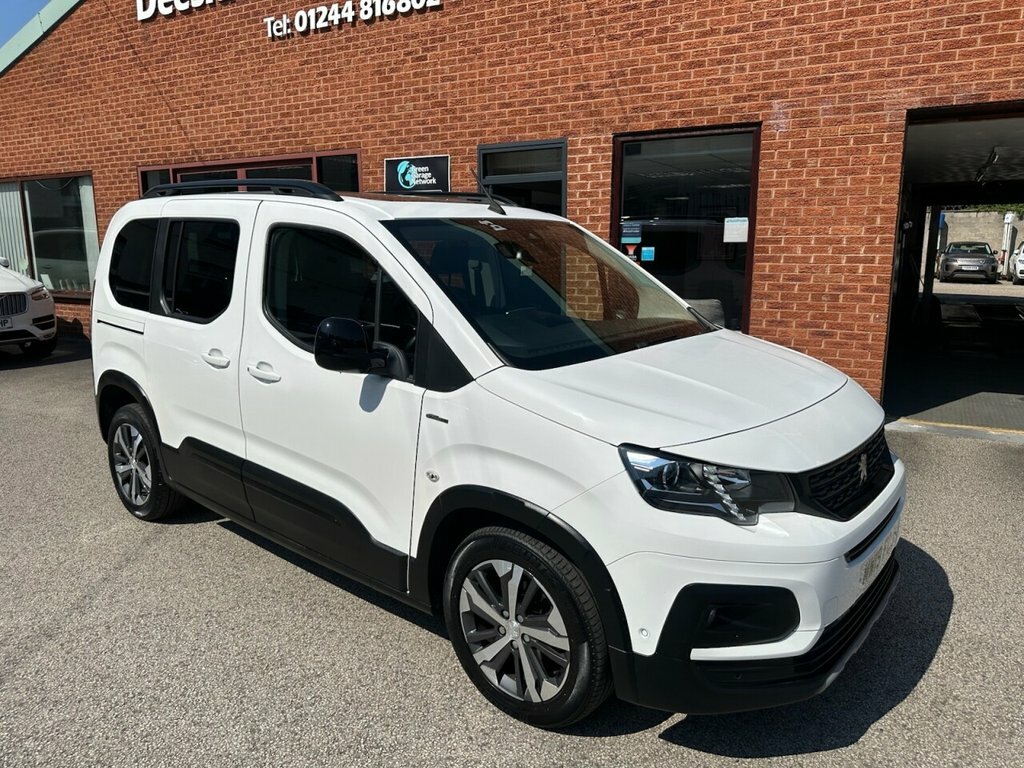 Peugeot Rifter 1.5L Gt Line White #3
