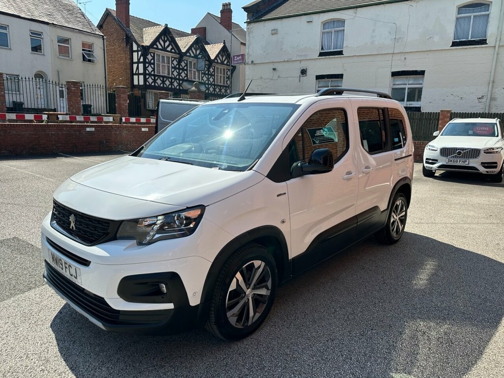 Peugeot Rifter 1.5L Gt Line White #6
