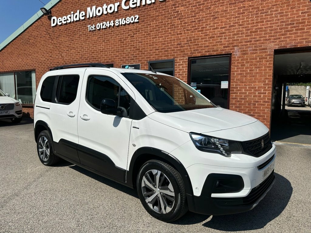 Peugeot Rifter 1.5L Gt Line White #4