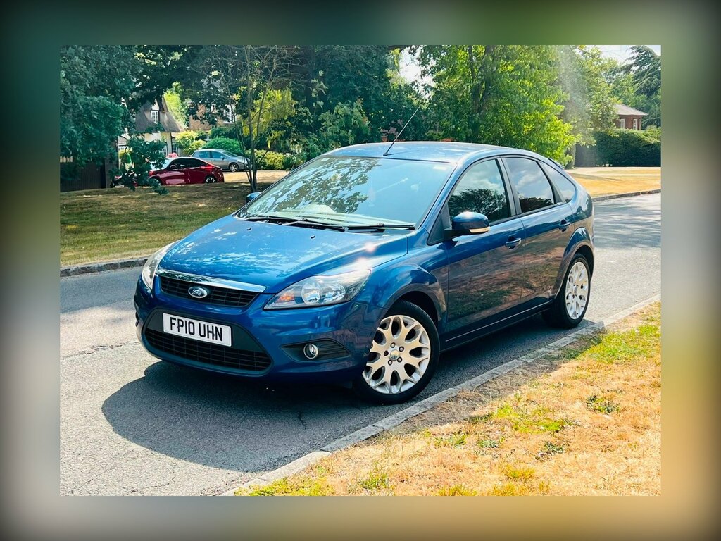 Ford Focus 1.6 Zetec S Blue #6