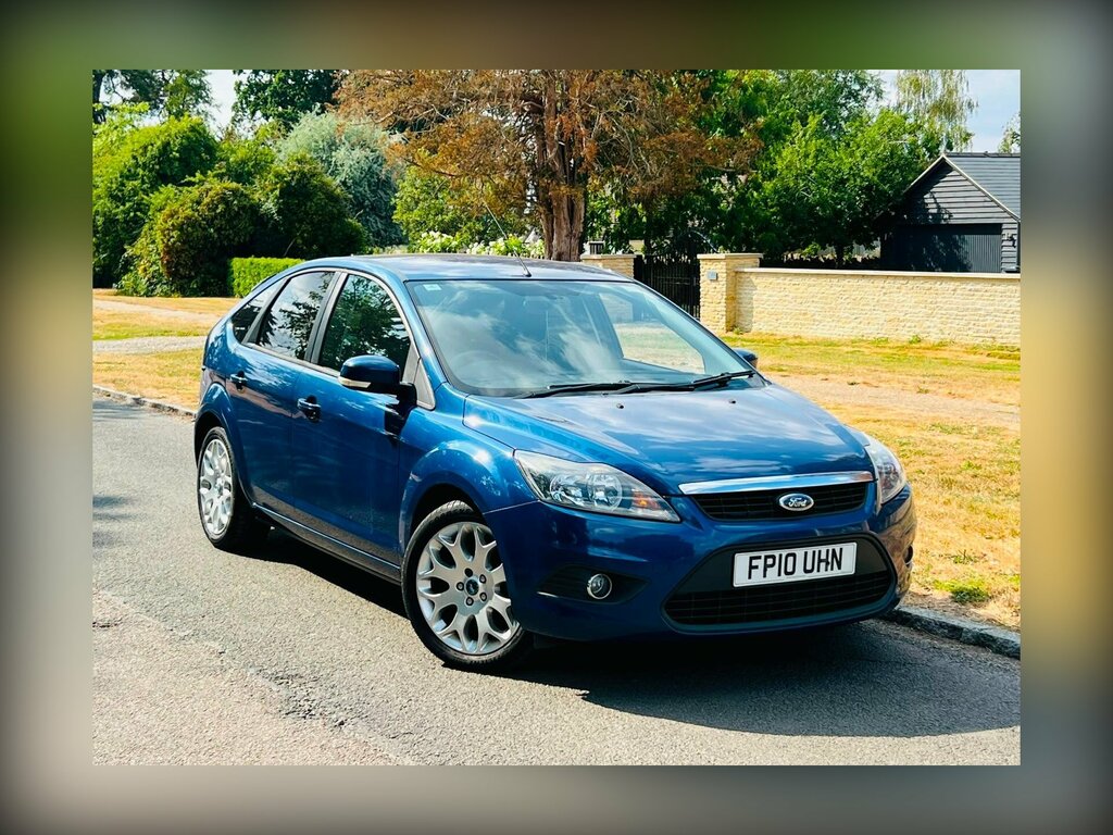 Ford Focus 1.6 Zetec S Blue