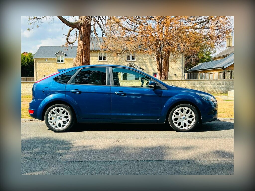 Ford Focus 1.6 Zetec S Blue #4
