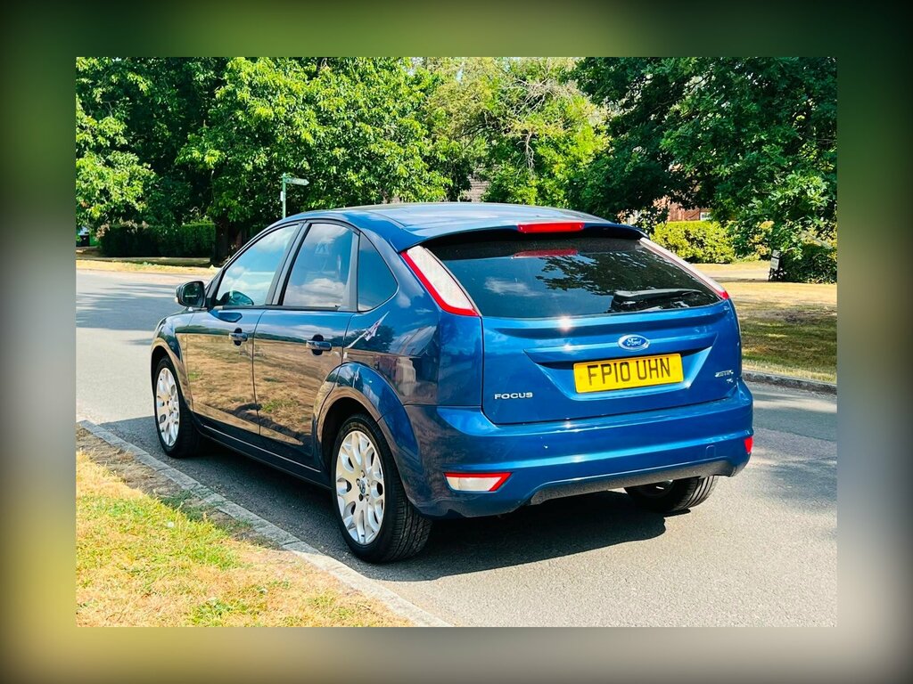 Ford Focus 1.6 Zetec S Blue #2