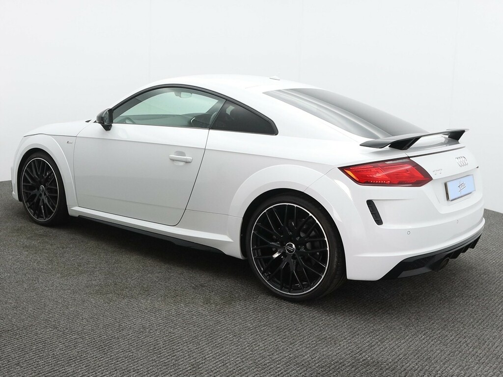 Audi TT 2.0 Tfsi 40 Black Edition Coupe S Troni White #5