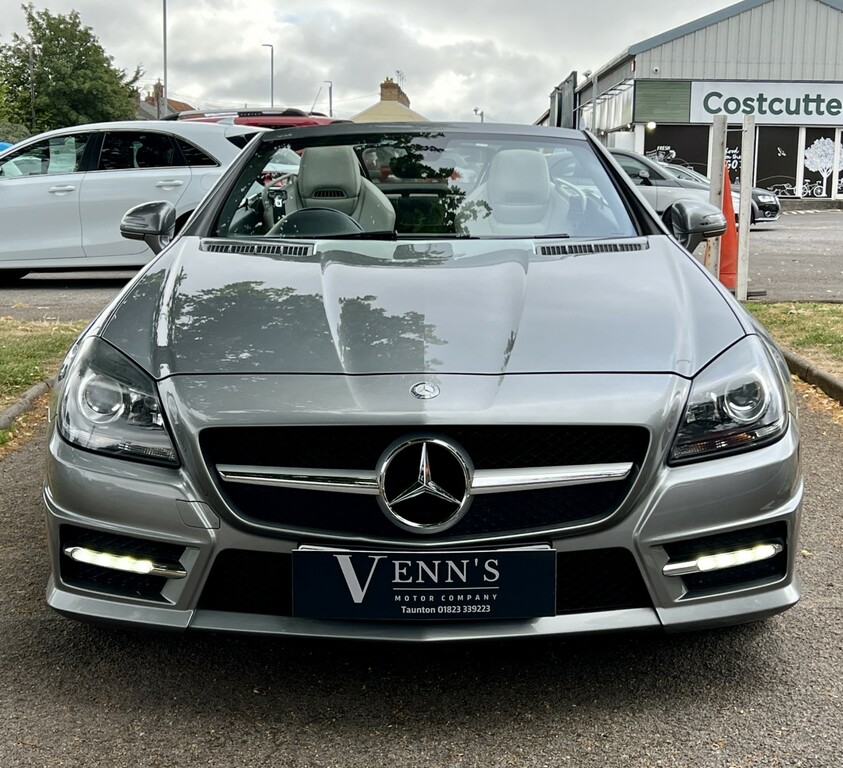 Mercedes-Benz SLK Convertible 1.8 Slk200 Blueefficiency Amg Sport Au CK62CJX Silver #2