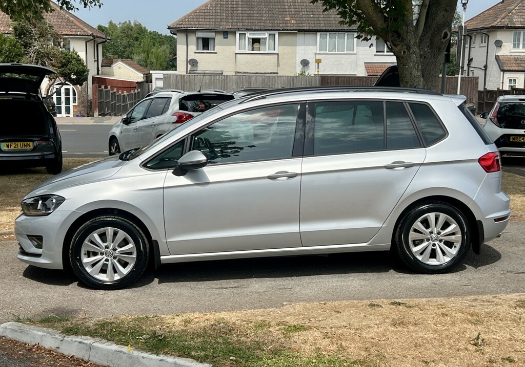 Volkswagen Golf SV 1.4 Tsi Bluemotion Tech Se Silver #4