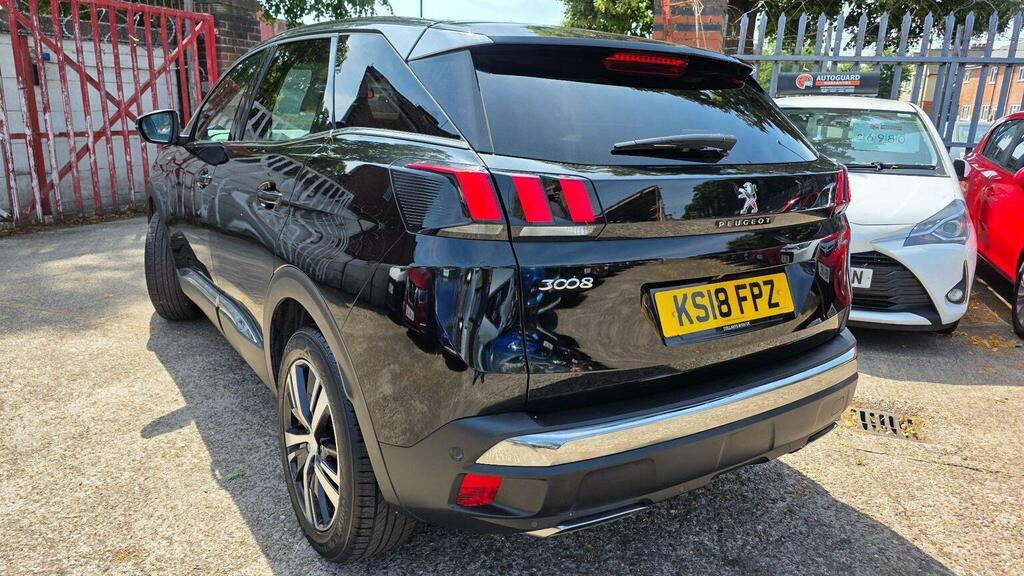Peugeot 3008 1.5 Bluehdi Gt Line Euro 6 Ss Black #4