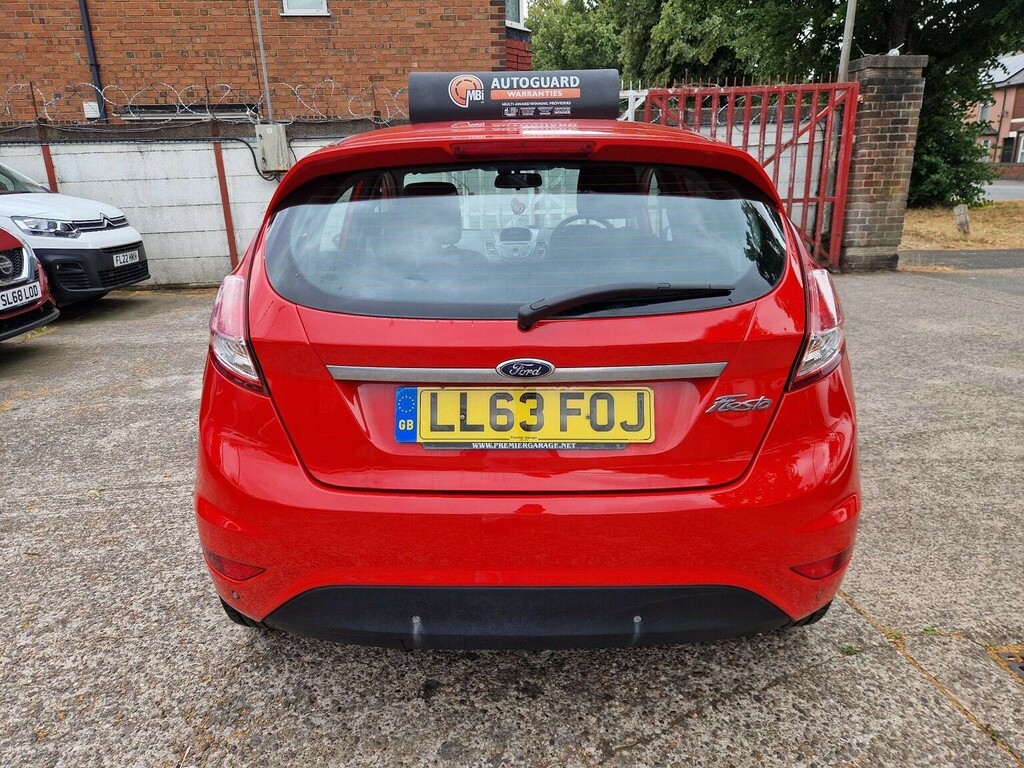 Ford Fiesta 1.25 Zetec Euro 5 Red #6