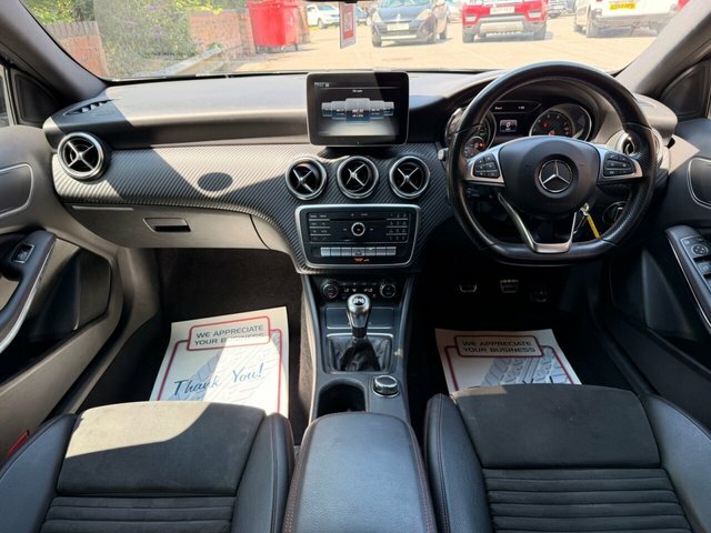 Mercedes-Benz A Class 1.6 A180 Amg Line Hatchback Euro LO67BZM Black #3