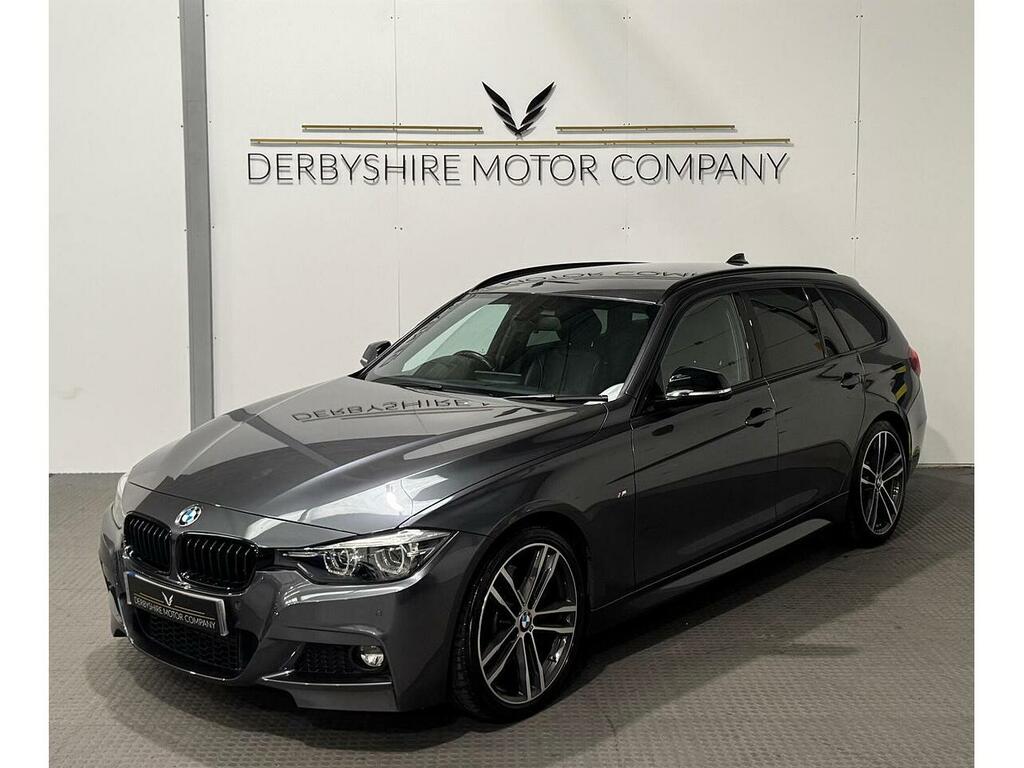 BMW 3 Series 2.0 320D M Sport Shadow Edition Touring K1EBK Grey #3